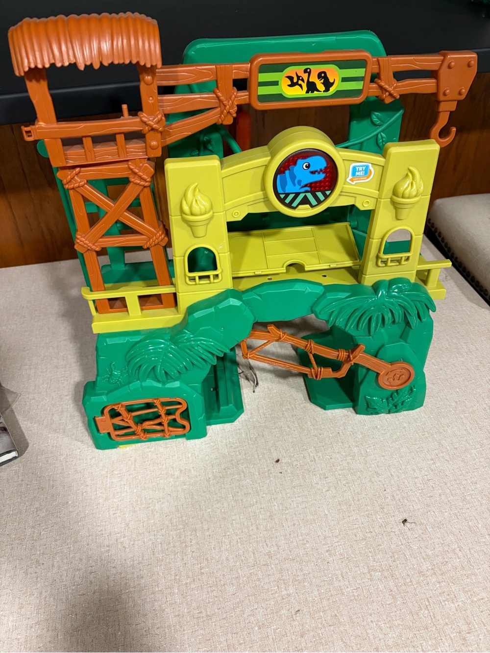Jungle Adventure Playset - Green & Yellow Kids Toy